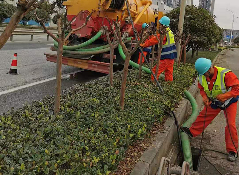 井陉矿市政管道清淤